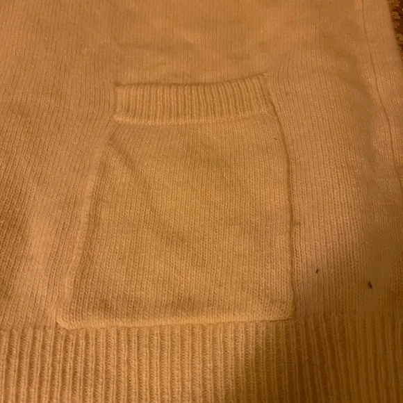 Paul et Duffier Cream Turtleneck Sweater size L - Picture 2 of 8